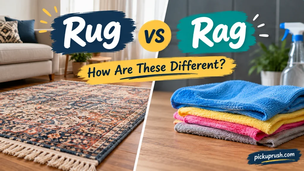 Rug vs. Rag