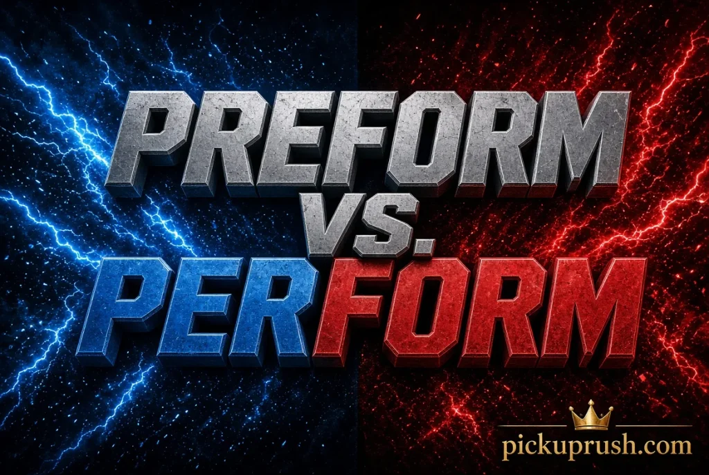 Preform vs. Perform