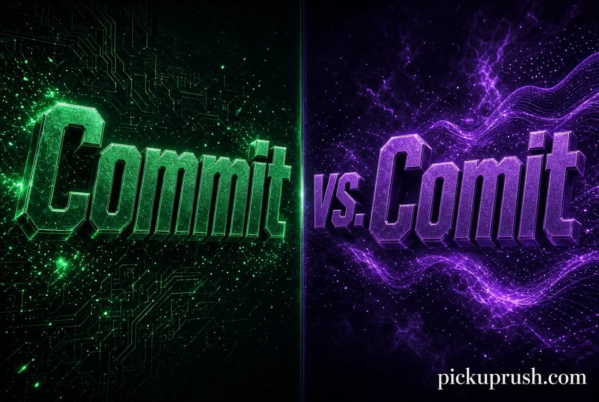 Commit vs Comit
