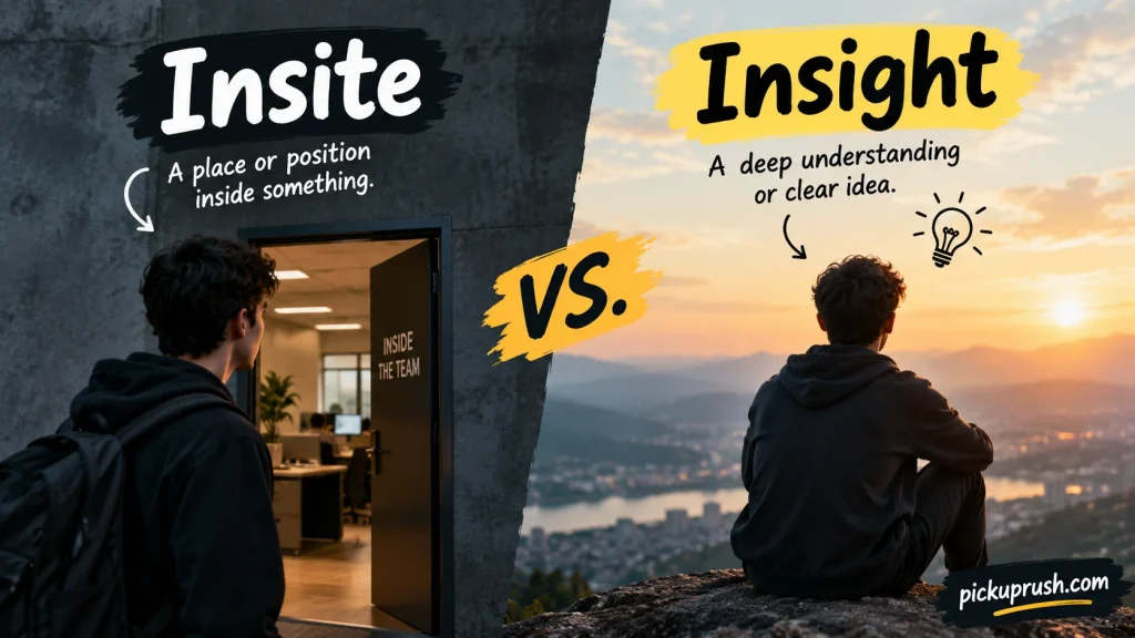 Insite vs. Insight
