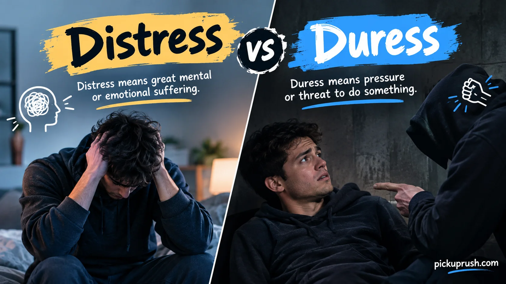 Distress vs. Duress