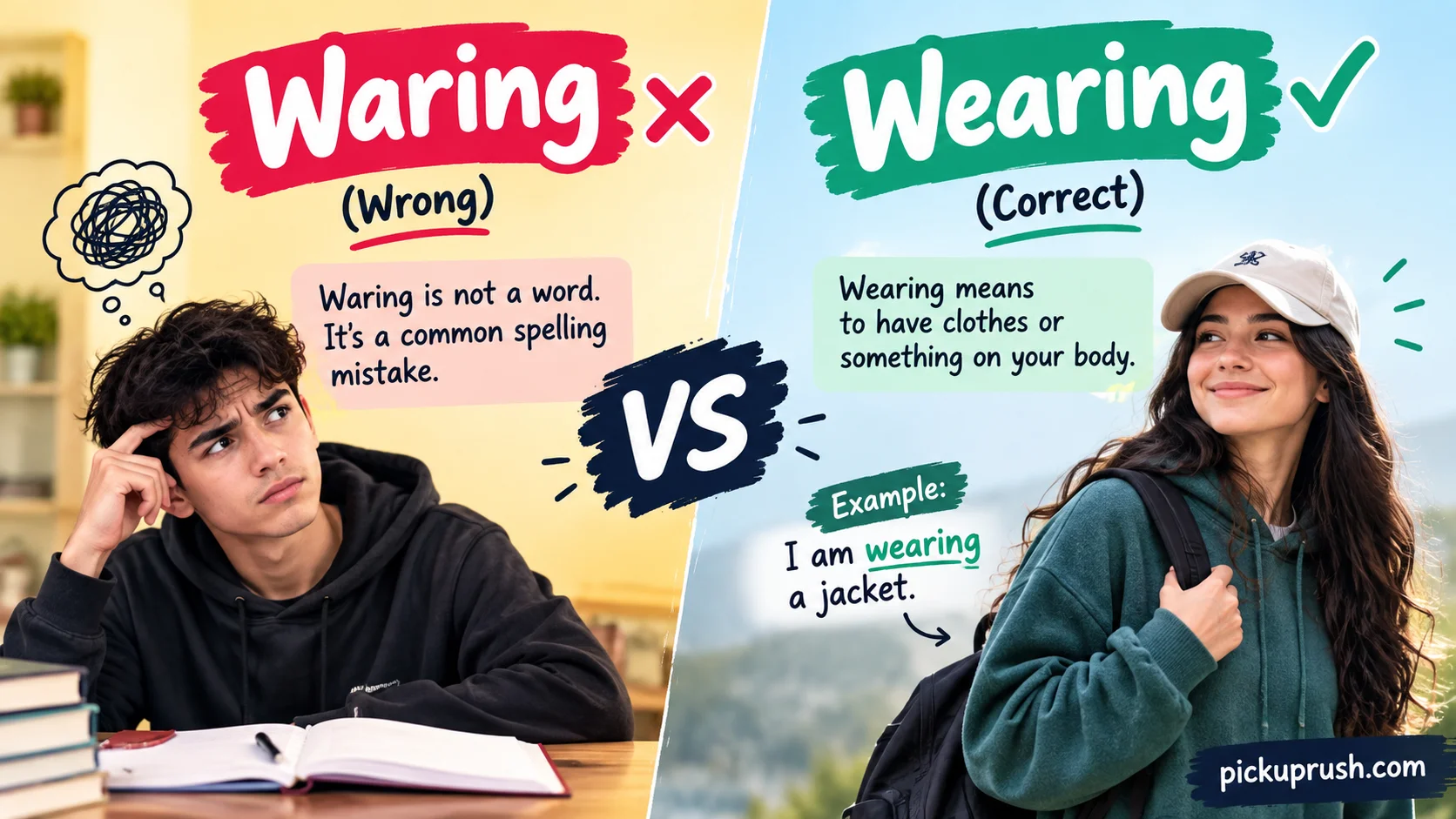 Waring vs Wearing