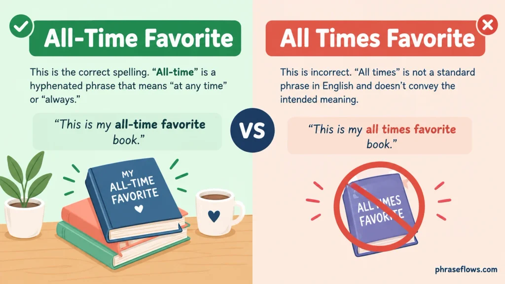 All-Time Favorite vs. All Times Favorite