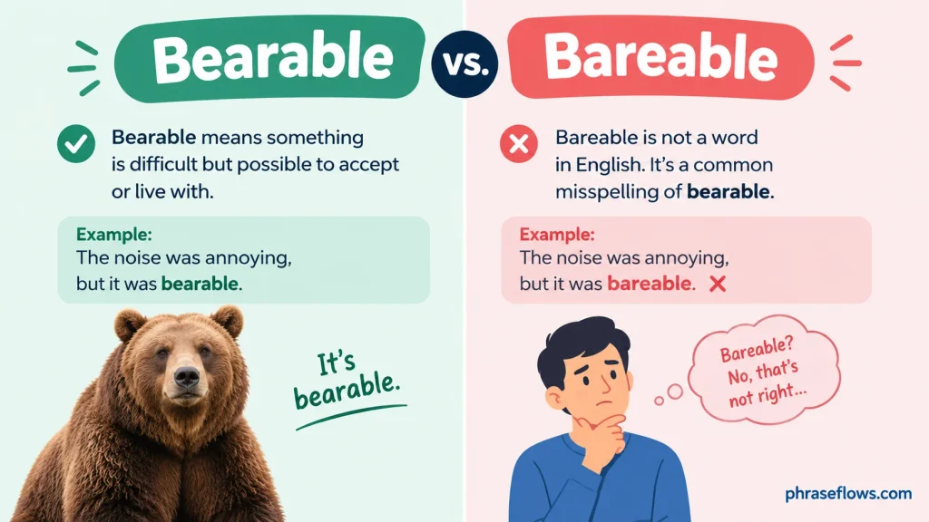 Bearable vs. Bareable