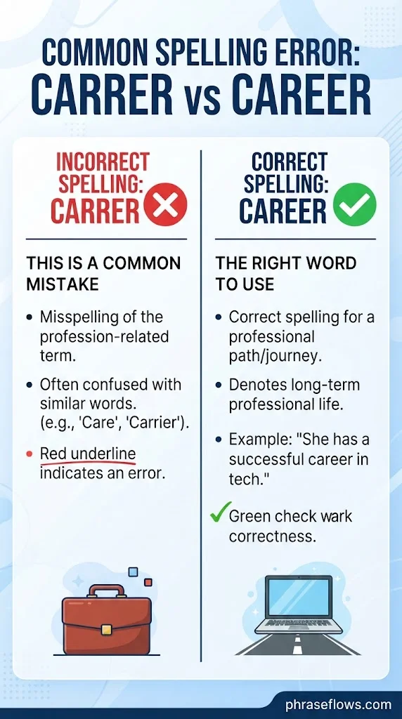 Carrer vs Career