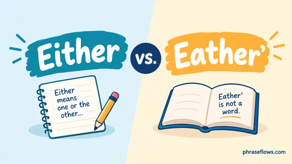 Either vs. Eather