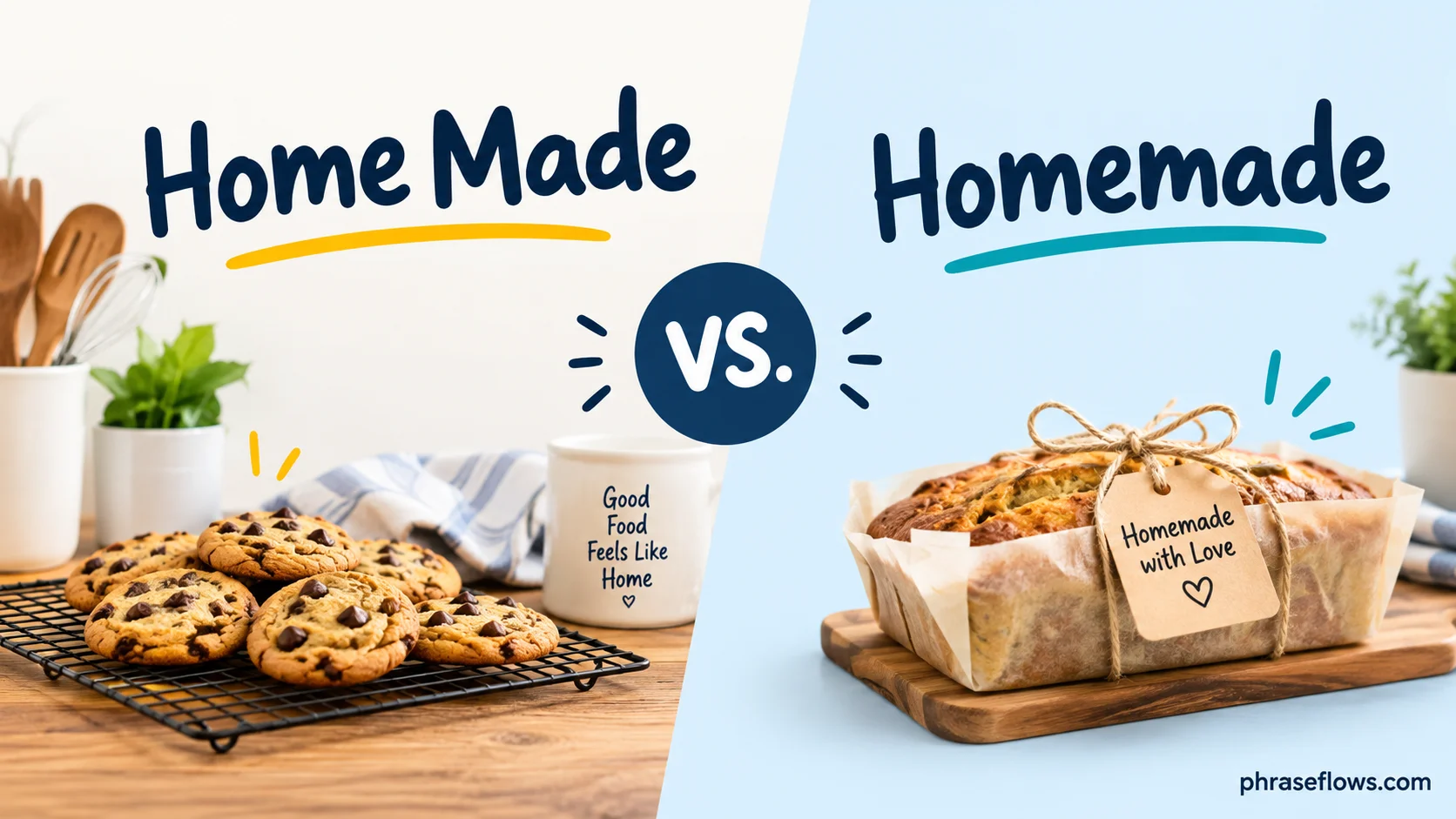 Home Made vs. Homemade
