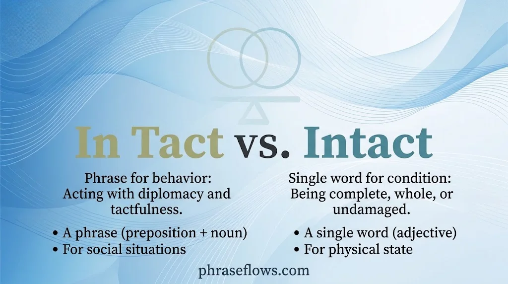 In Tact vs. Intact