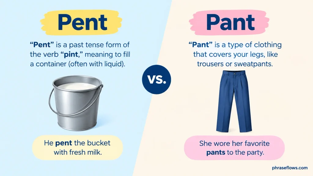 Pent vs. Pant