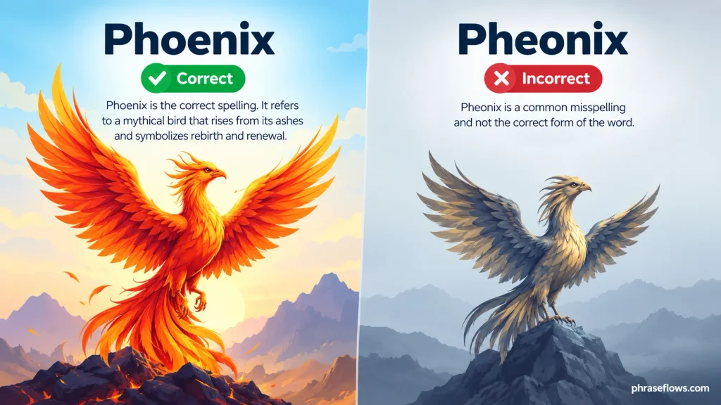 Phoenix vs. Pheonix