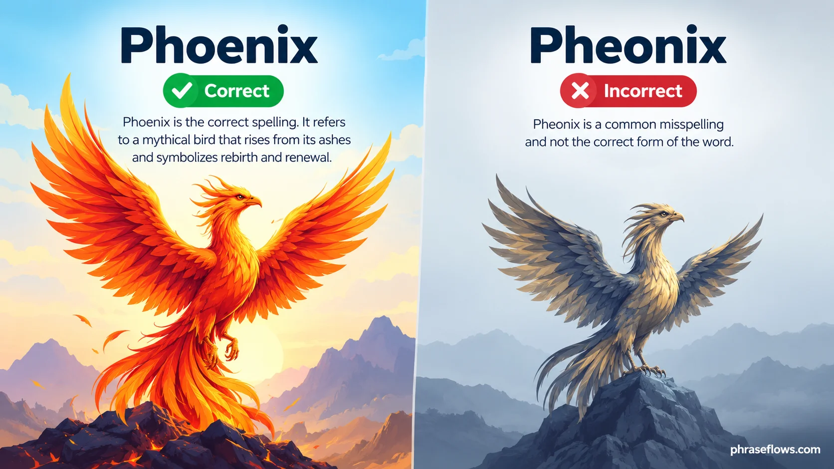 Phoenix vs. Pheonix