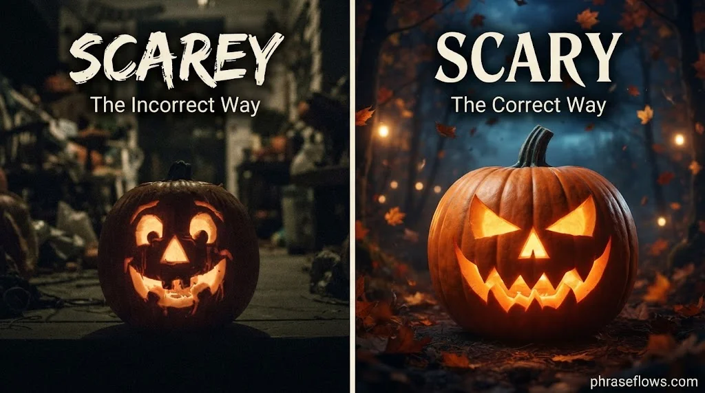 Scarey vs Scary