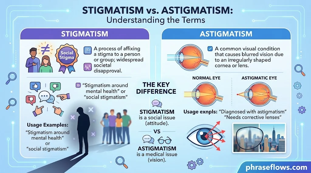 Stigmatism vs. Astigmatism