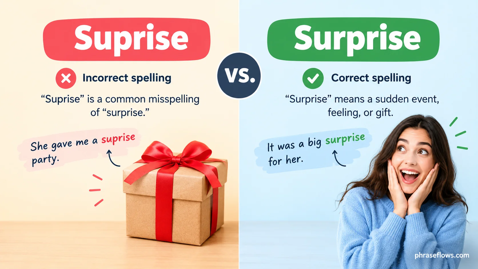 Suprise vs. Surprise